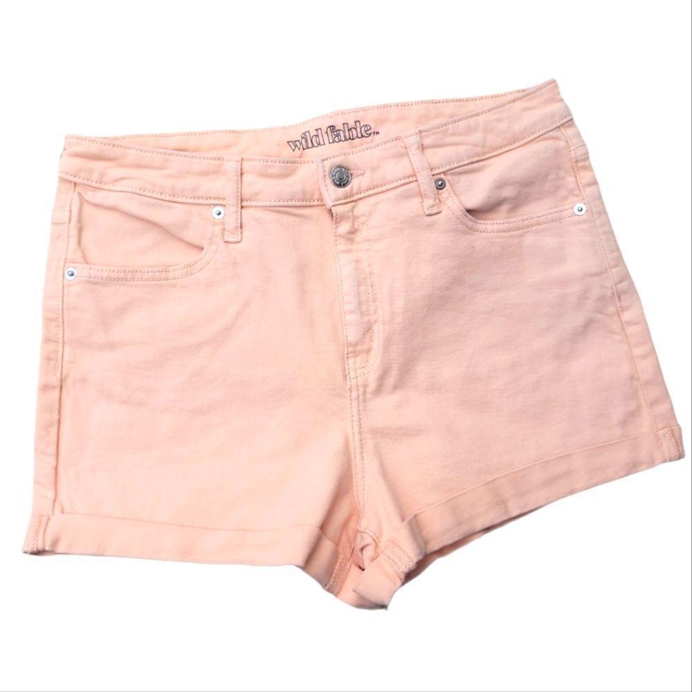 WILD FABLE Peach High Rise Jean Shorts Women's Size 8 - 29 R